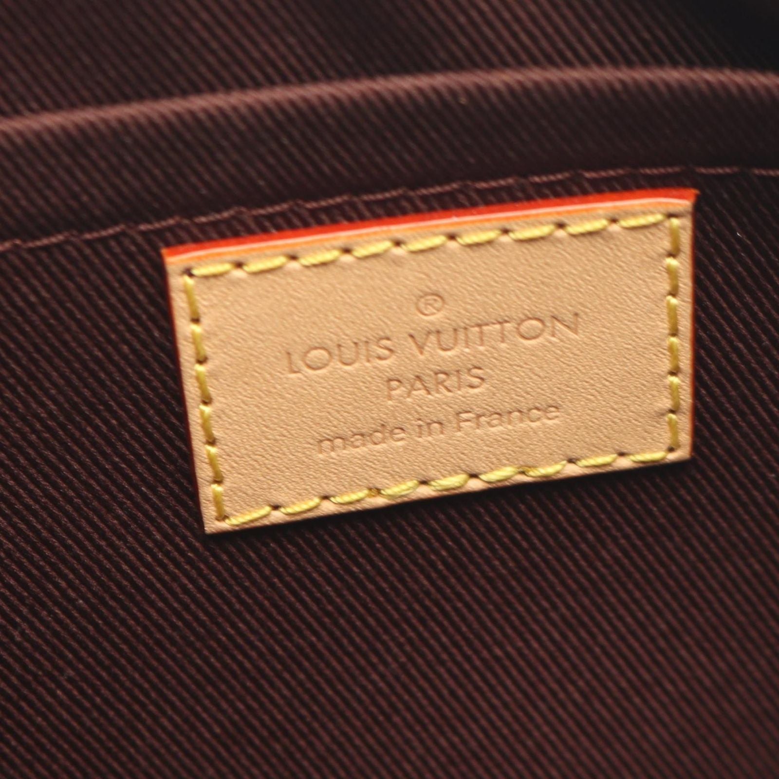 Louis Vuitton Shoulder Bag Croissant Monogram Canvas Leather — view 4