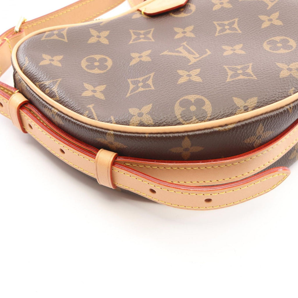 Louis Vuitton Shoulder Bag Croissant Monogram Canvas Leather — view 5