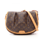 Louis Vuitton Shoulder Bag Menilmontand PM Monogram Canvas Leather