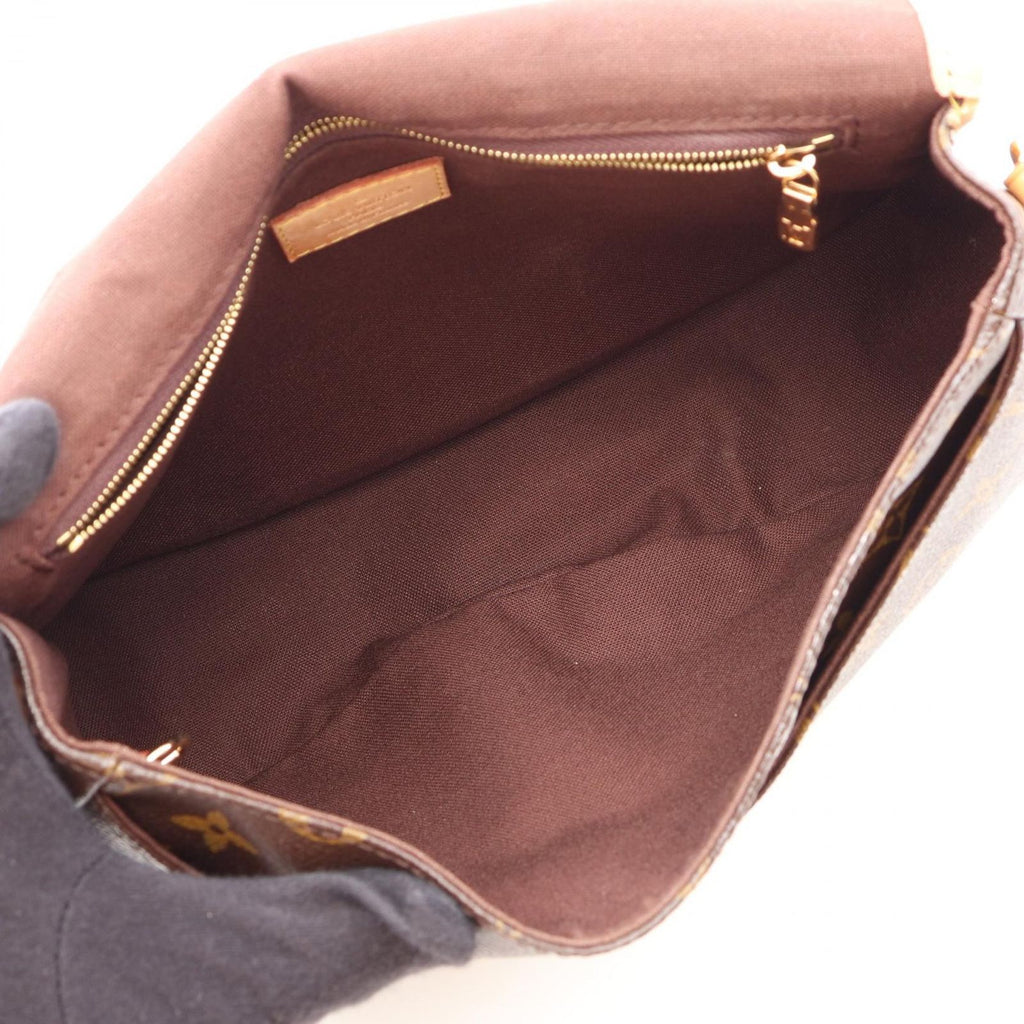 Louis Vuitton Shoulder Bag Menilmontand PM Monogram Canvas Leather — view 3