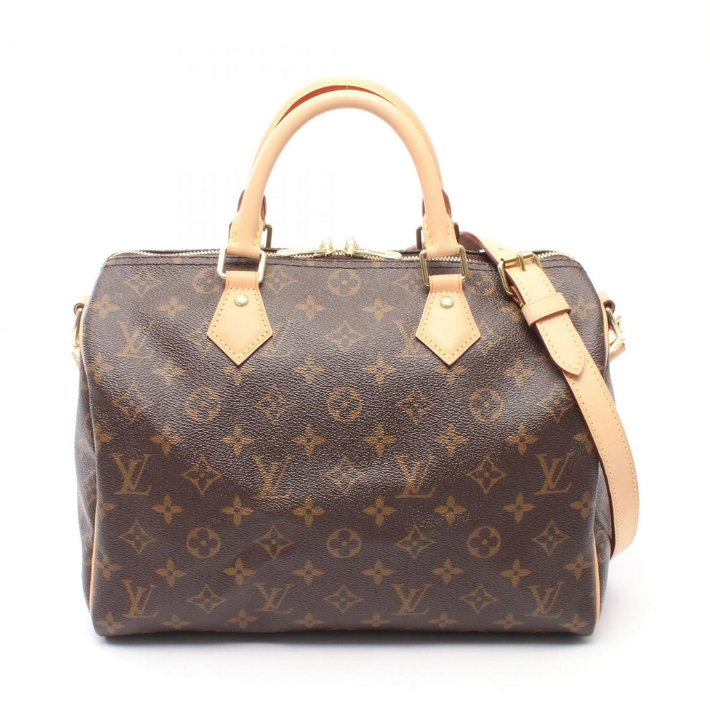 Louis Vuitton Handbag Speedy 30 Monogram 2-Way Canvas Leather Bandouliere 30