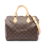 Louis Vuitton Handbag Speedy 30 Monogram 2-Way Canvas Leather Bandouliere 30