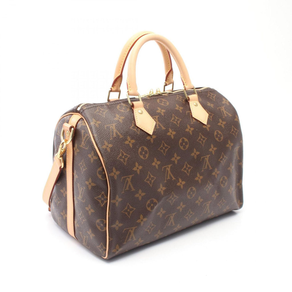 Louis Vuitton Handbag Speedy 30 Monogram 2-Way Canvas Leather Bandouliere 30 — view 2