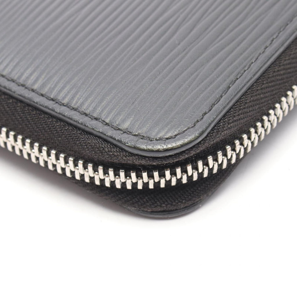 Louis Vuitton Round Wallet Zippy Organizer NM Epi Noir Leather — view 8