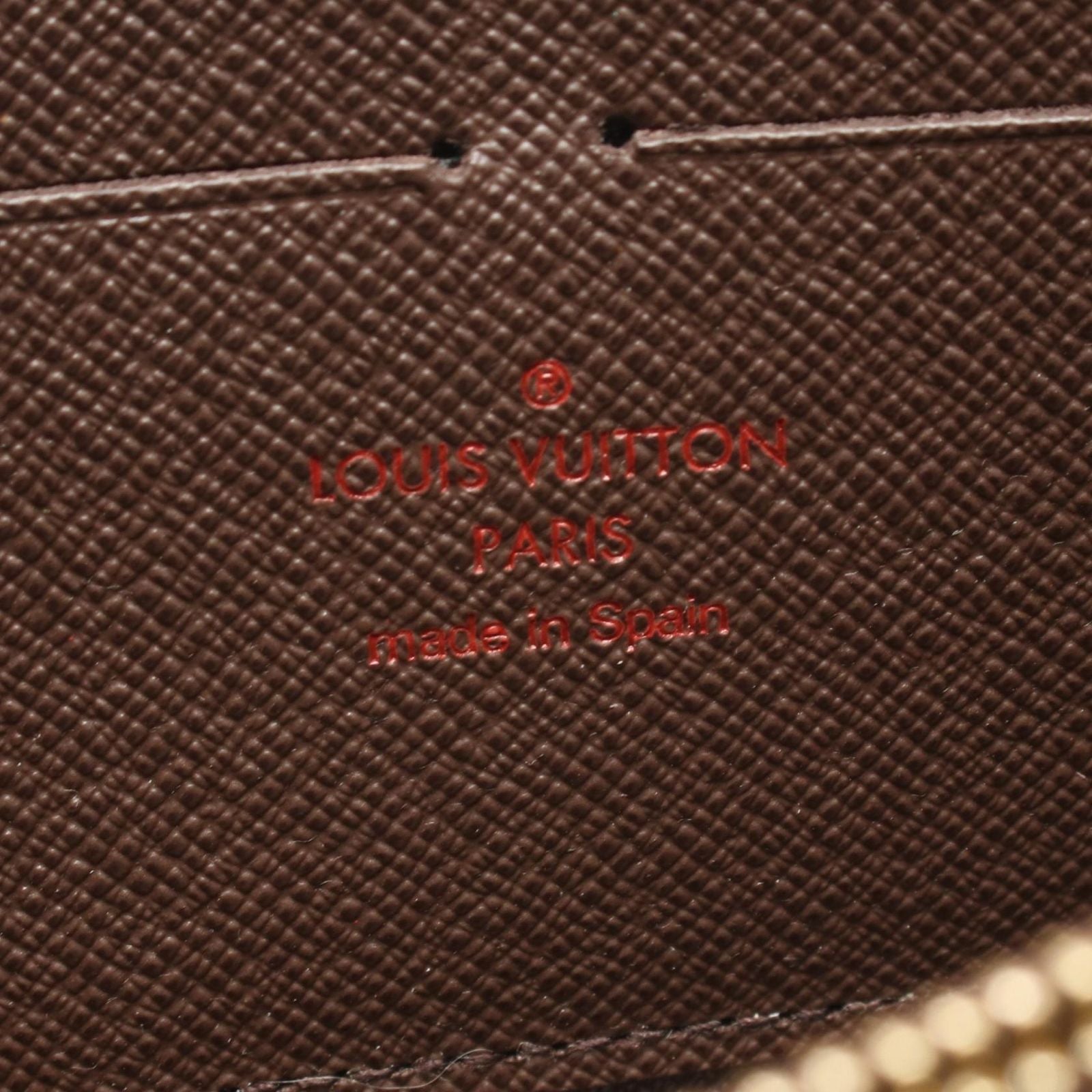 Louis Vuitton Round Wallet Zippy Damier Ebene — view 4