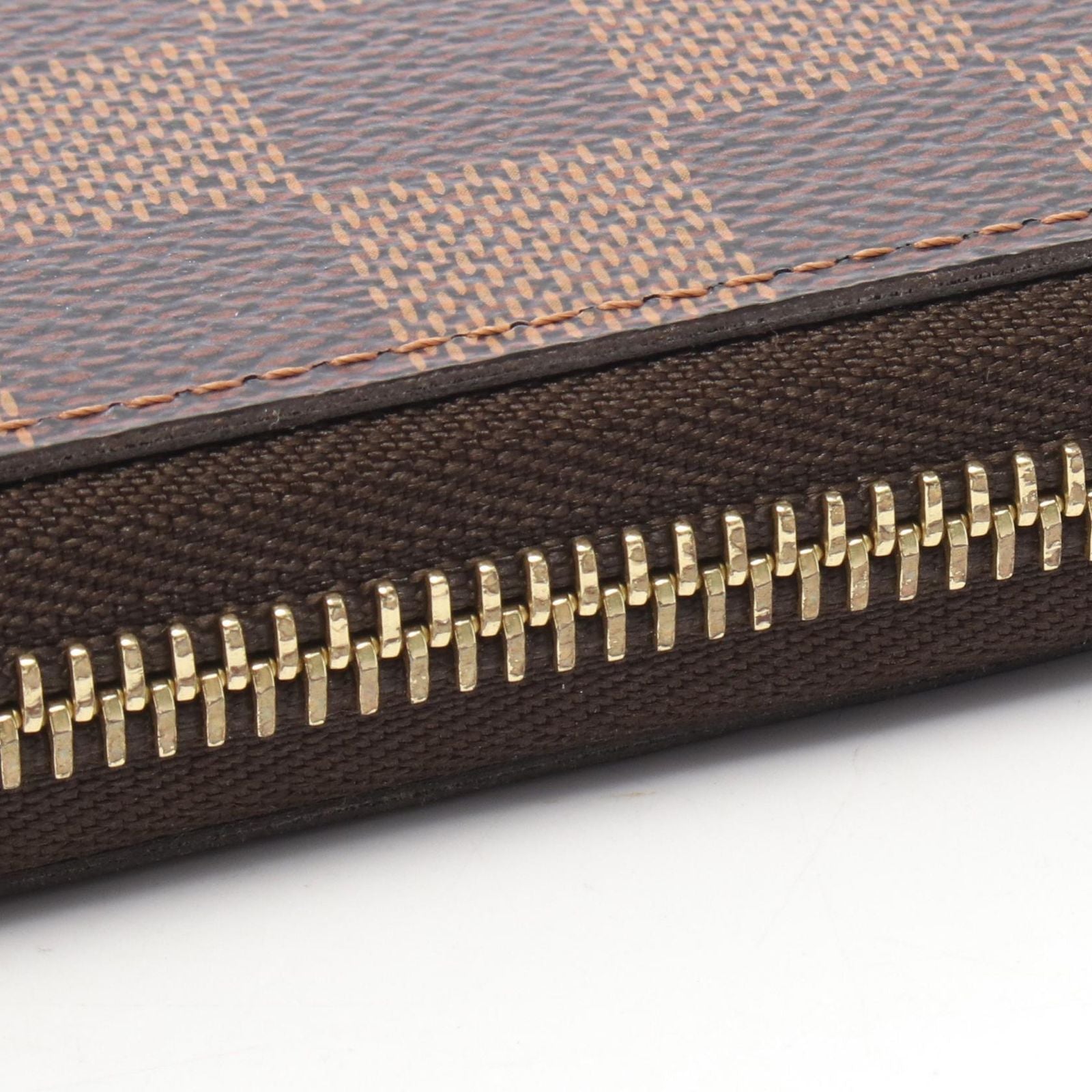 Louis Vuitton Round Wallet Zippy Damier Ebene — view 9