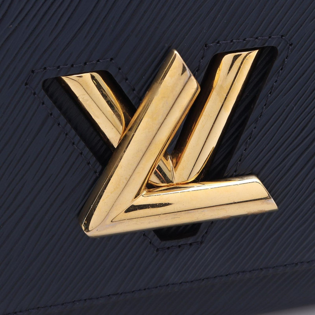 Louis Vuitton Shoulder Bag Twist MM Epi Andigo Blue Indigo Leather — view 7