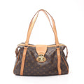 Louis Vuitton Shoulder Bag Strether PM Monogram Canvas Leather