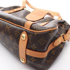 Louis Vuitton Shoulder Bag Strether PM Monogram Canvas Leather — view 7
