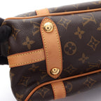 Louis Vuitton Shoulder Bag Strether PM Monogram Canvas Leather — view 8