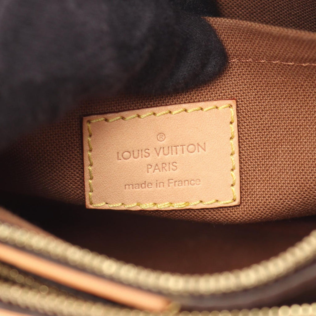 Louis Vuitton Shoulder Bag Multy Pochette Khaki Canvas Leather — view 4