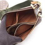 Louis Vuitton Shoulder Bag Multy Pochette Khaki Canvas Leather — view 3