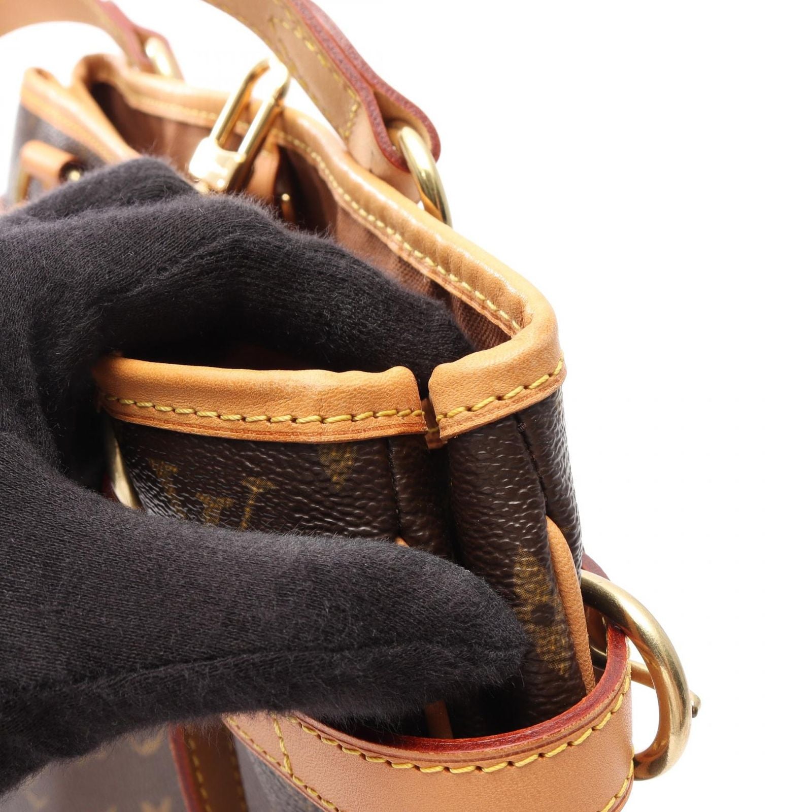 Louis Vuitton Tote Batignolles Vertical Canvas Leather — view 9