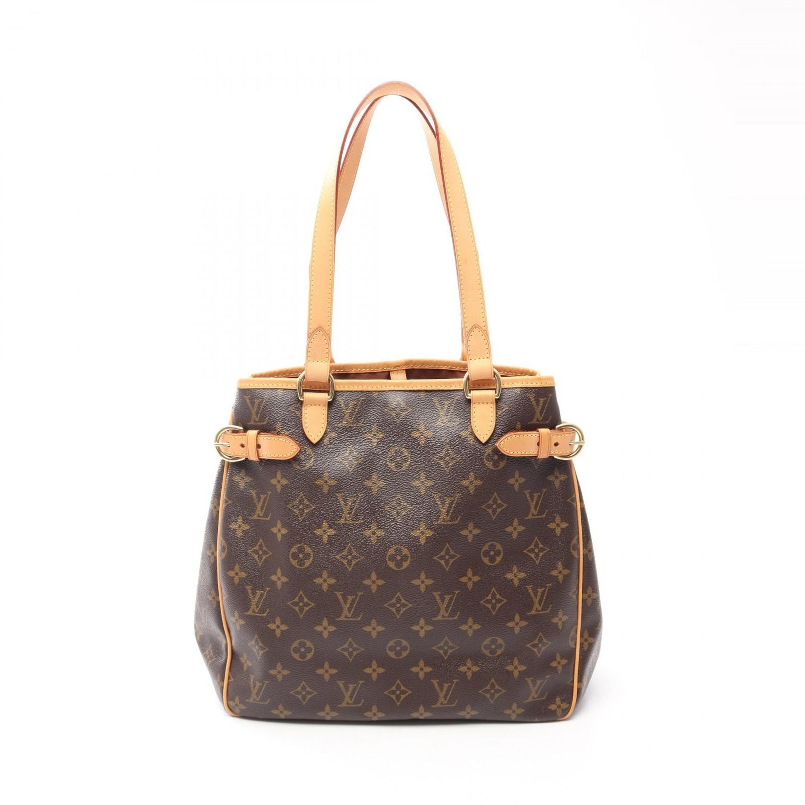 Louis Vuitton Tote Batignolles Vertical Canvas Leather
