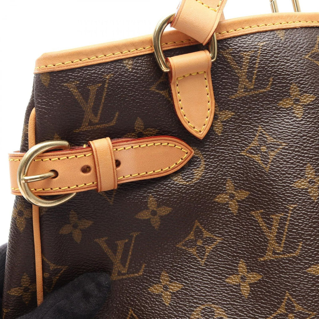 Louis Vuitton Tote Batignolles Vertical Canvas Leather — view 8