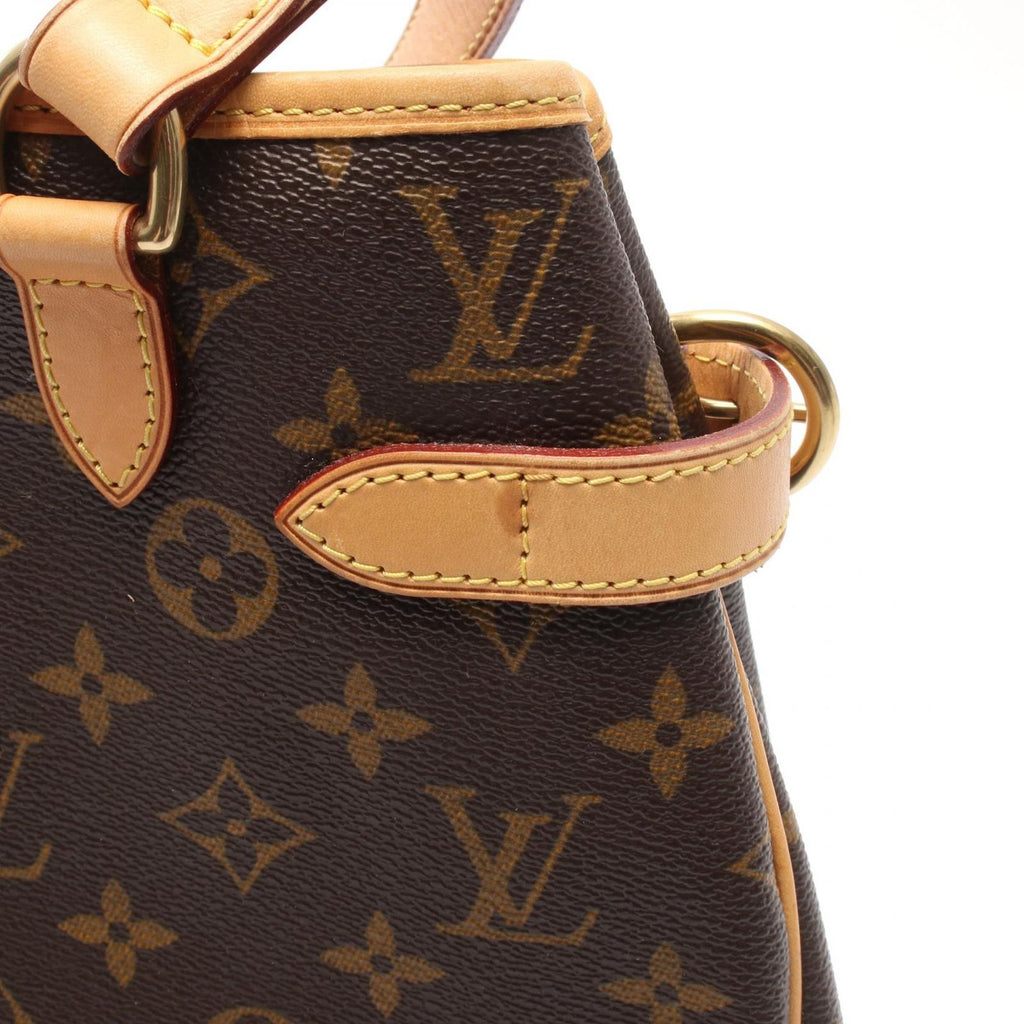 Louis Vuitton Tote Batignolles Vertical Monogram Canvas Leather — view 9