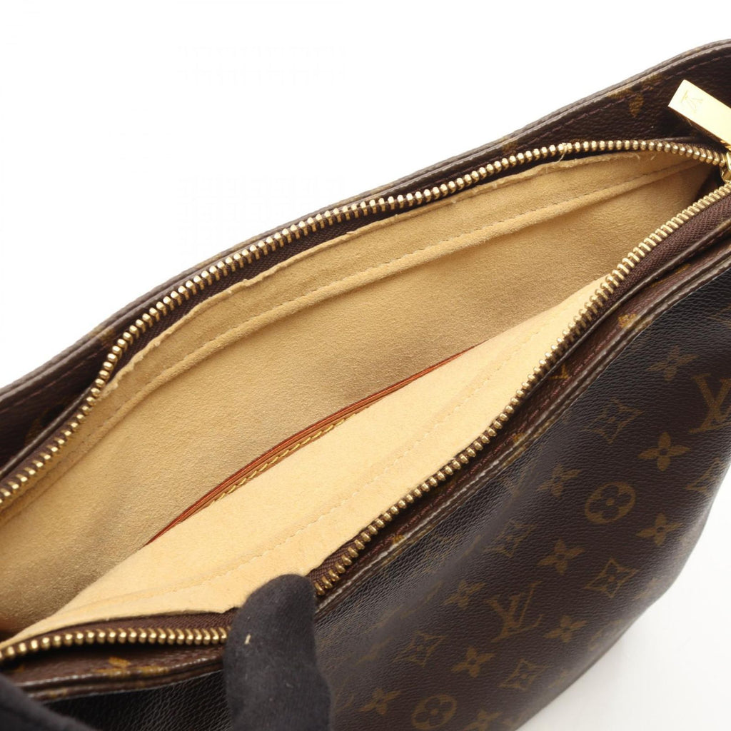 Louis Vuitton Shoulder Bag Looping GM Canvas Leather — view 9