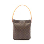 Louis Vuitton Shoulder Bag Looping GM Canvas Leather