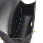 Chanel Shoulder Bag Boy Small Black Caviar Leather Boy Stitch Chain — view 3