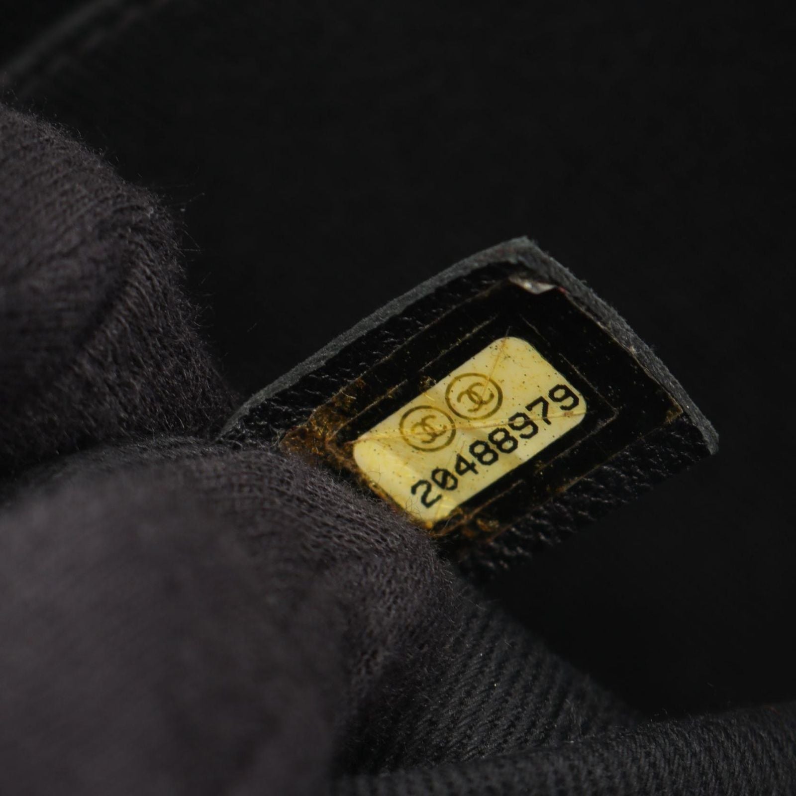 Chanel Shoulder Bag Quilted Black Patent Leather Chain — view 5