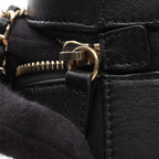 Chanel Handbag CC Logo 2-Way Black Lambskin CC Vanity Chain — view 9