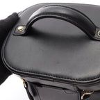 Chanel Handbag CC Logo 2-Way Black Lambskin CC Vanity Chain — view 6