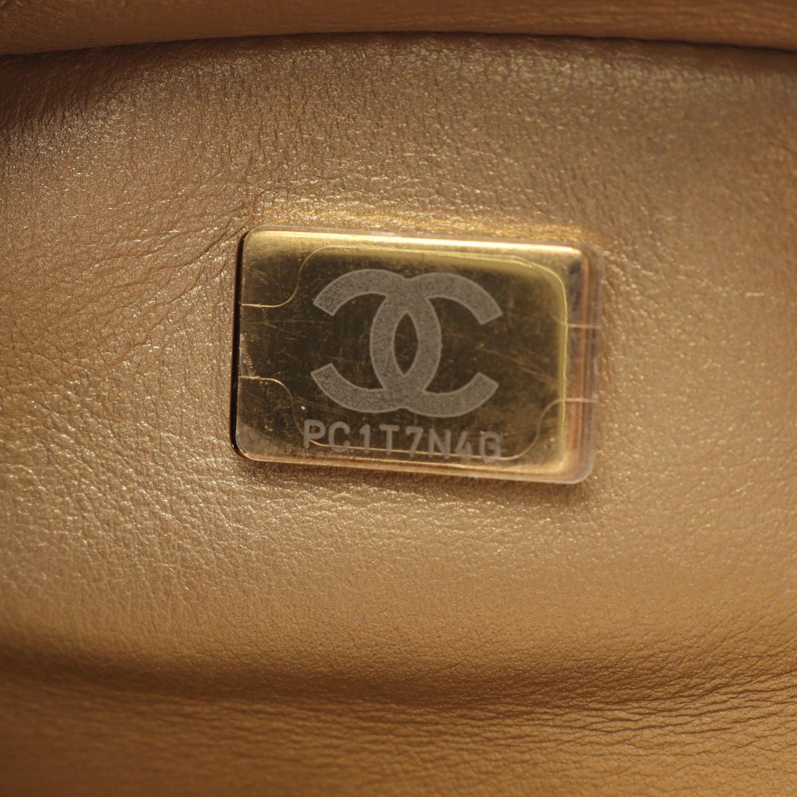 Chanel Backpack Quilted Square Chain Black Lambskin — view 5