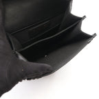 Chanel Shoulder Bag Boy Quilted Black Lambskin Boy Chain — view 3