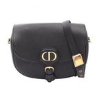 Dior Shoulder Bag Bobby Midi a Black Leather