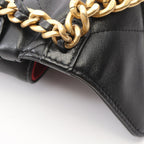 Chanel Shoulder Bag 19 Quilted 2-Way Black Lambskin 19 Mini Chain — view 7