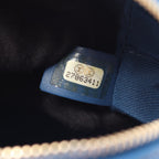 Chanel Shoulder Bag Quilted Small Blue Leather — view 5
