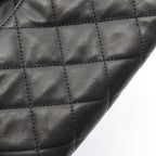 Chanel Shoulder Bag Quilted Black Lambskin Coco Pearl Mini Chain — view 9