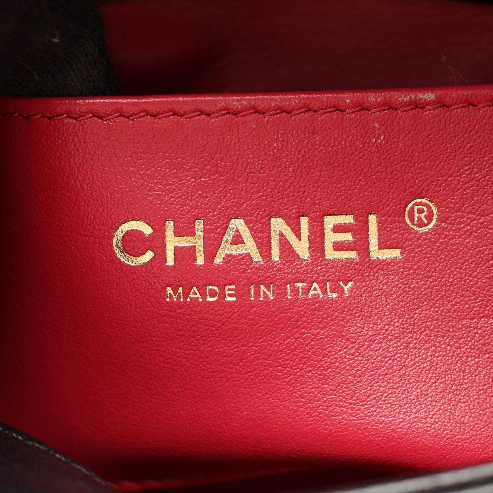 Chanel Shoulder Bag Quilted Camellia Black Lambskin Chain — view 4