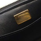 Chanel Shoulder Bag Quilted Vanity 2-Way Black Caviar Leather Chain — view 5
