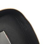Chanel Shoulder Bag Quilted Vanity 2-Way Black Caviar Leather Chain — view 7