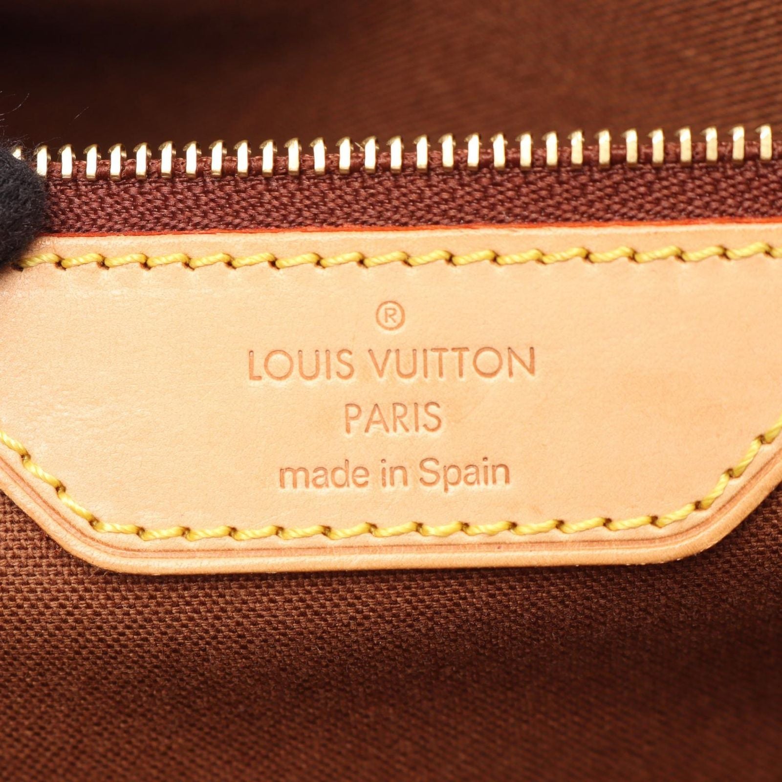 Louis Vuitton Shoulder Bag Aves Canvas Leather — view 4