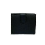 Chanel Card with No 5 Vintage CC Logo Caviar Leather Bifold Wallet Black — view 2