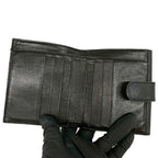 Chanel Card with No 5 Vintage CC Logo Caviar Leather Bifold Wallet Black — view 7