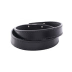 Hermes Bracelet Kelly Double Tour Black Calf Stainless Steel — view 2