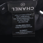 Chanel Cap CC Logo Wool Leather Cap — view 5