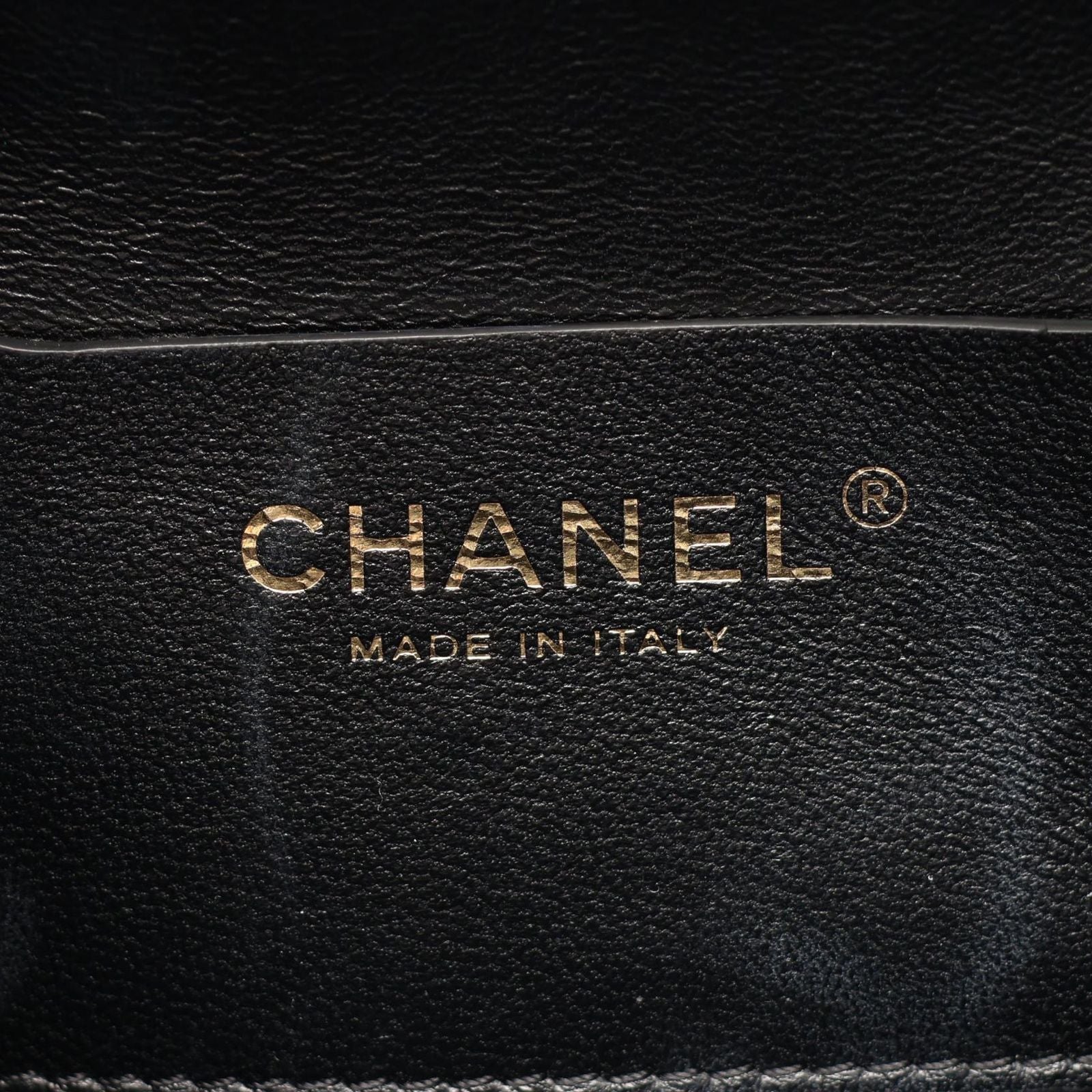 Chanel Shoulder Bag Quilted Top Handle 2-Way Black Leather Chain — view 4
