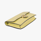 Gucci Interlocking Yellow Leather Shoulder — view 5