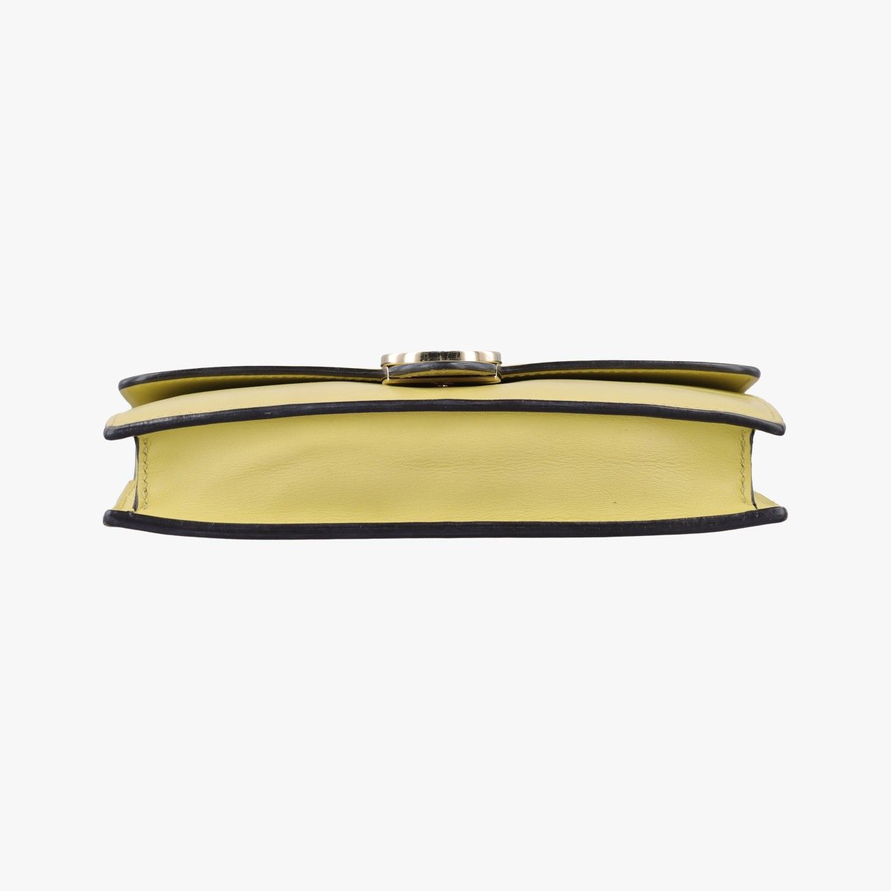 Gucci Interlocking Yellow Leather Shoulder — view 3