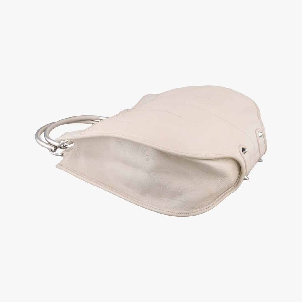 Dior 61 Hobo White Leather — view 5