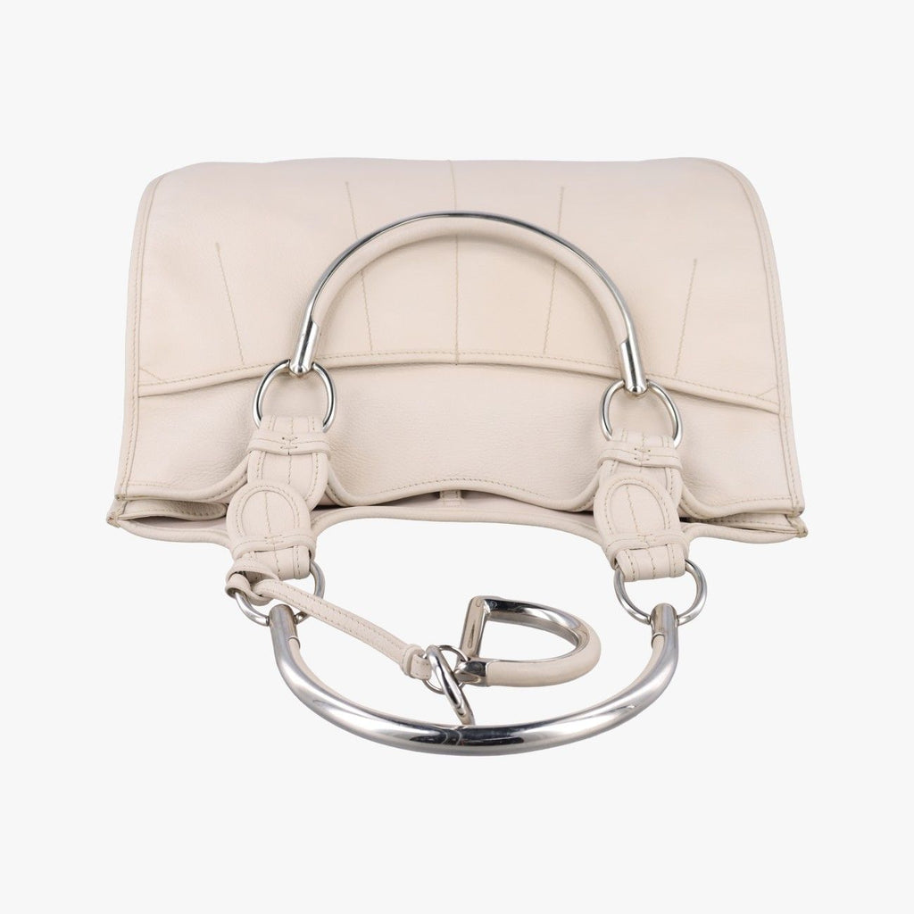 Dior 61 Hobo White Leather — view 8