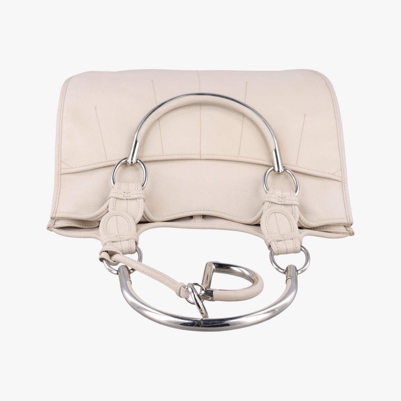 Dior 61 Hobo White Leather — view 8