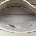 Gucci Interlocking Ivory Leather Shoulder — view 9