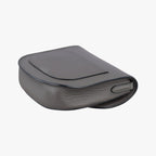 Celine Trotter Compact Gray Leather Shoulder — view 6