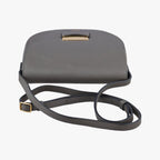 Celine Trotter Compact Gray Leather Shoulder — view 8