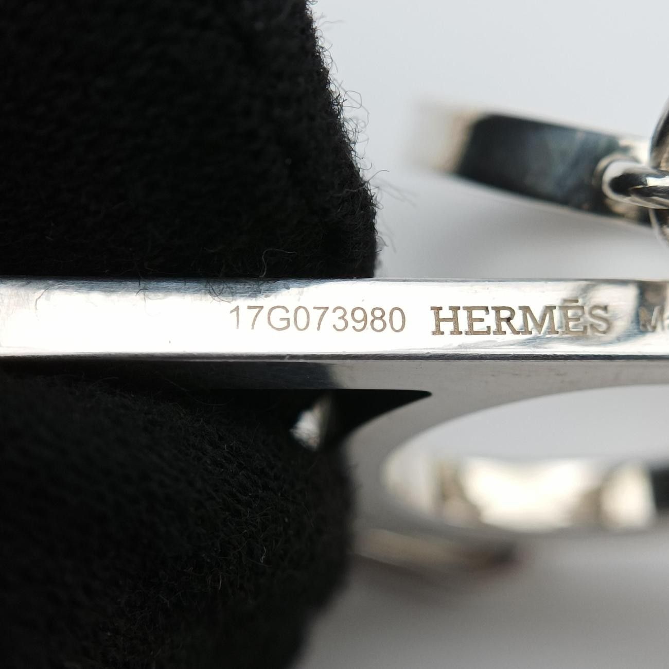 Hermes Chaine D'ancre Game Silver Necklace — view 6